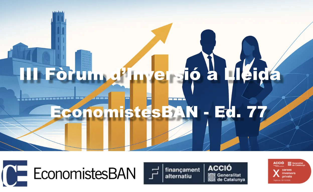 Fòrum d'Inversió EconomistesBAN Ed. 77 Logo
