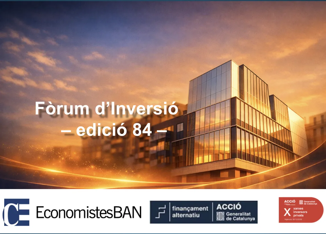 Fòrum d'Inversió EconomistesBAN - Ed. 84 Logo