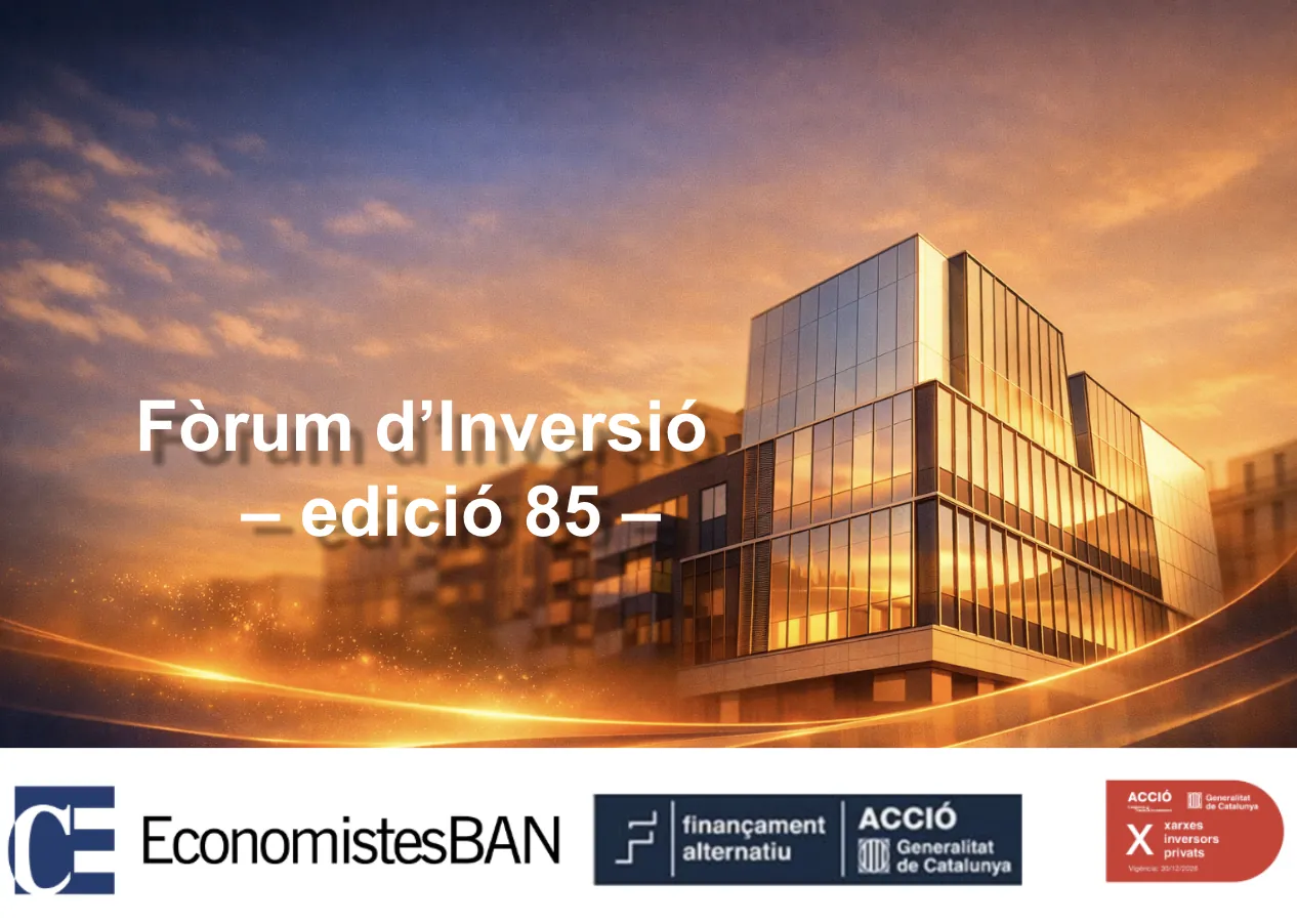 Fòrum d'Inversió EconomistesBAN - Ed. 85 Logo