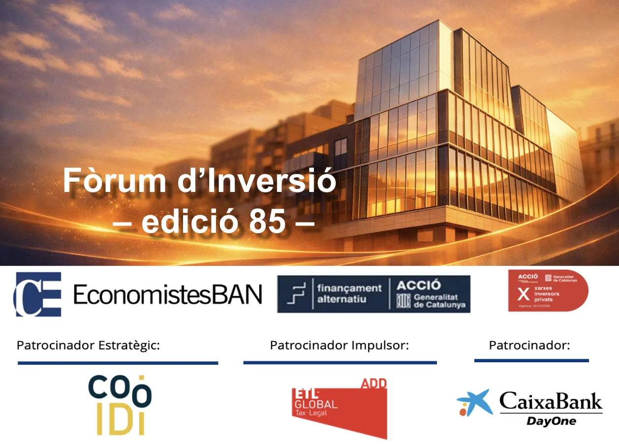 Fòrum d'Inversió EconomistesBAN - Ed. 85 Logo