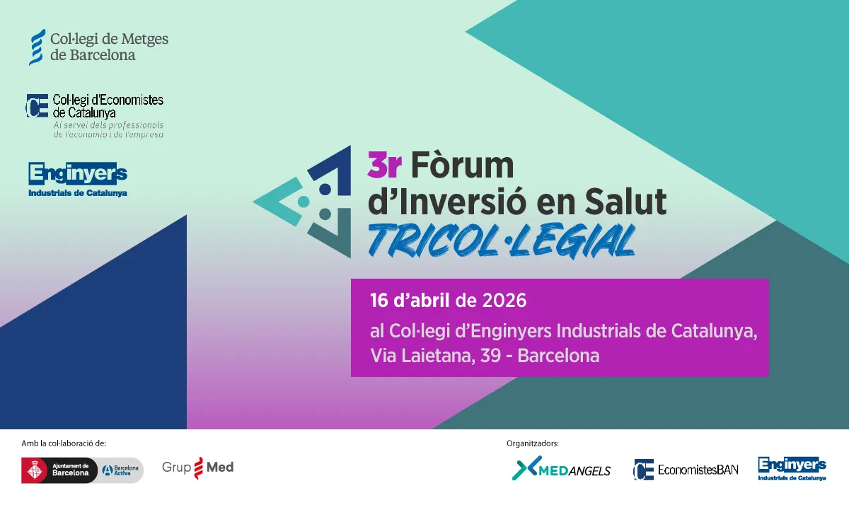 3er Fòrum d'Inversió en Salut Tricol·legial Logo
