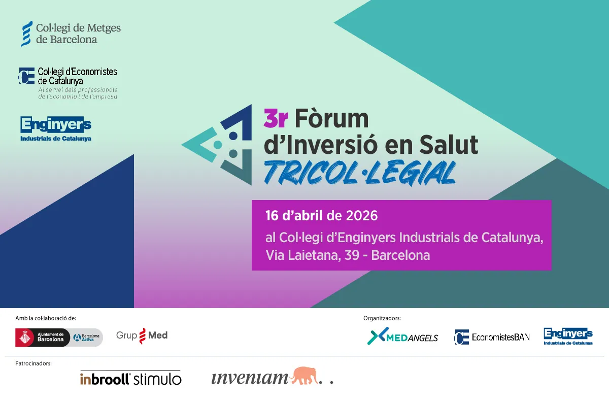 3er Fòrum d'Inversió en Salut Tricol·legial Logo